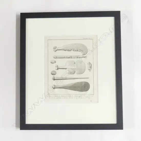 From Cook's Voyages Māori Weapons,